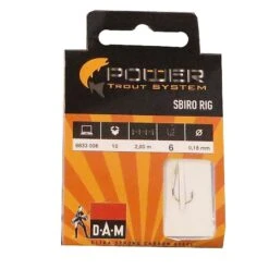 Dam PTS Sbiro Rigs 2M/0,18MM/HK6