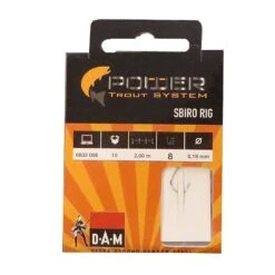 Dam PTS Sbiro Rigs 2M/0,18MM/HK8
