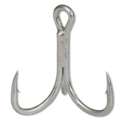 Black Cat Curved Point Treble Hook 5pcs