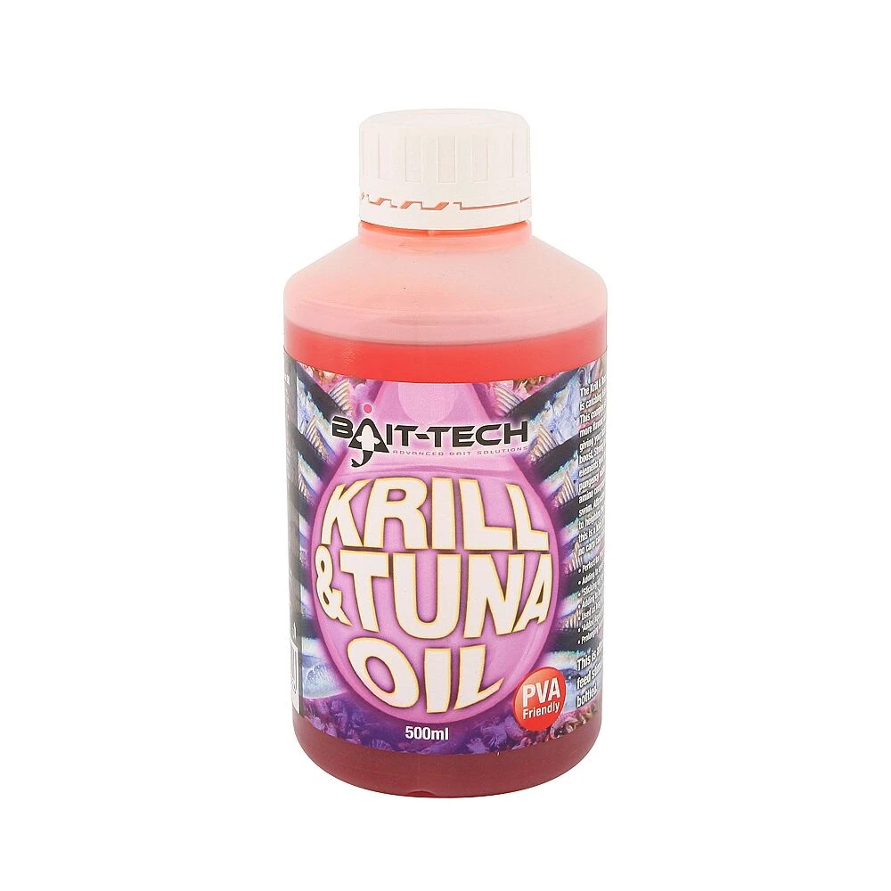 Bait Tech Krill & Tuna Oil 500ML 3 Bait Tech Krill & Tuna Oil 500ML