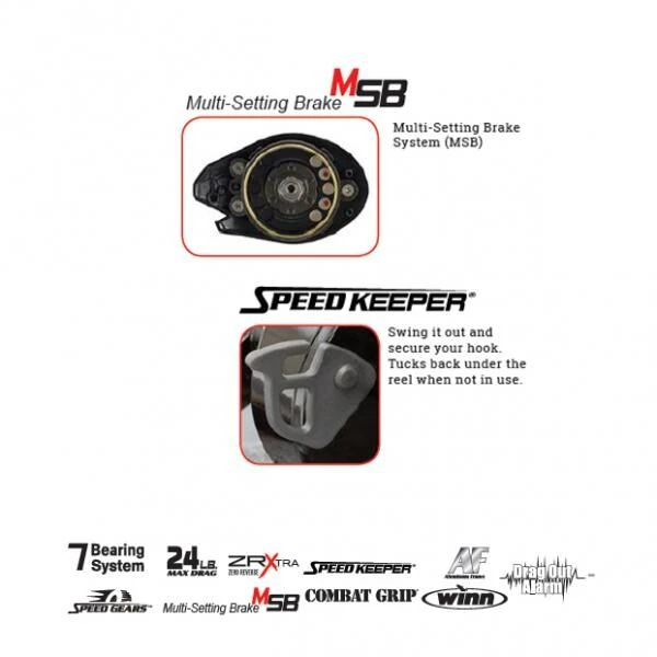 Lew's Super Duty 300 Speed Spool 5 Lew's Super Duty 300 Speed Spool - Afbeelding 3