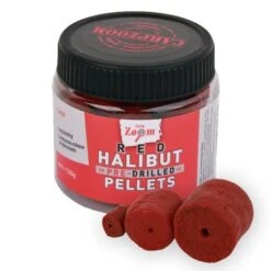 Carp Zoom Pre-Drilled Red Halibut Pellets 120gr
