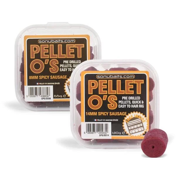 Sonubaits Pellet O's Spicy Sausage 3 Sonubaits Pellet O's Spicy Sausage