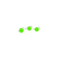Trout Master Tungsten Bottom Jigs Green 3st.