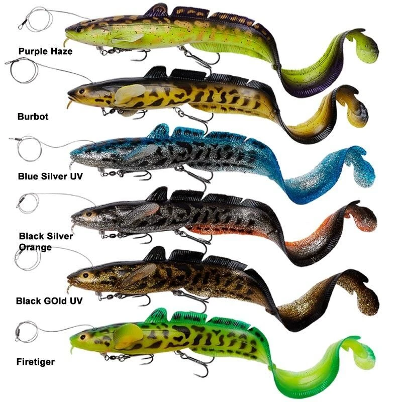 Savage Gear 3D Line Thru Burbot 36cm 216g Fast Sinking - Afbeelding 2