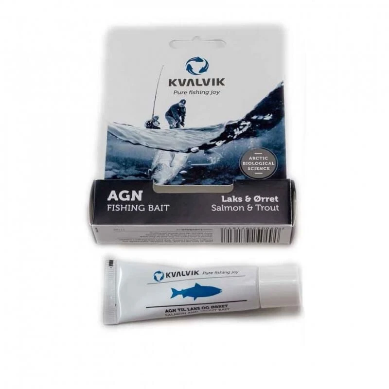 Kvalvik Bait Creme Lachs & Forelle Lockstoff 18g 3 Kvalvik Bait Creme Lachs & Forelle Lockstoff 18g