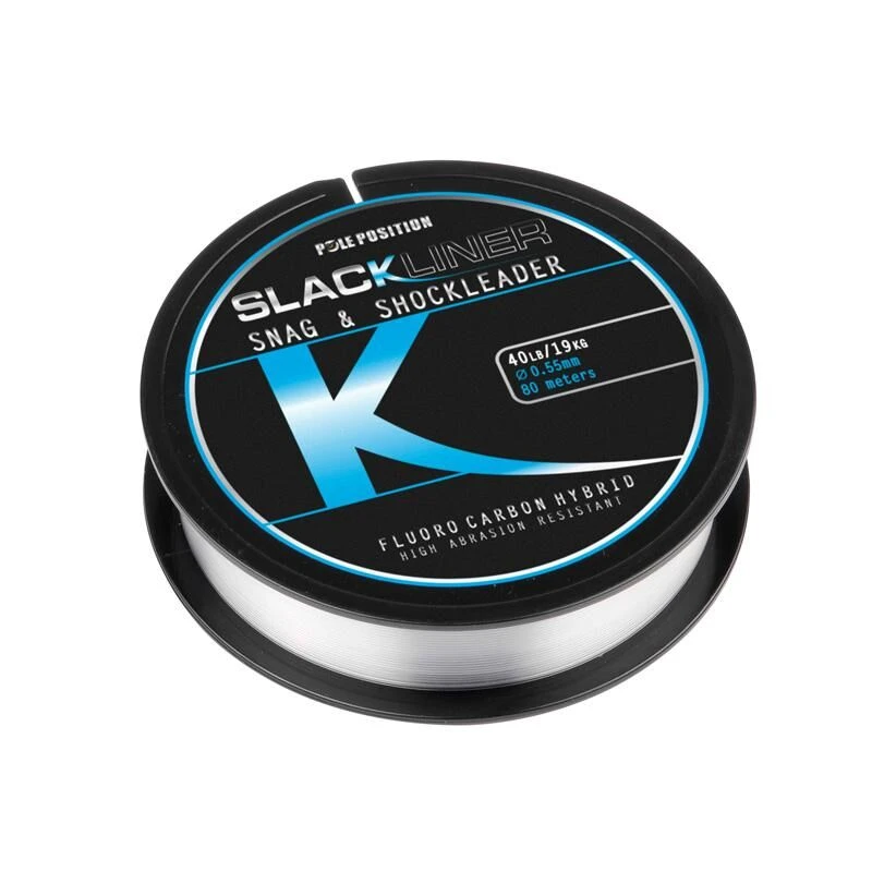 Strategy Slackliner Snag & Shockleader Fluorocarbon 80m 0.55mm - 19kg 3 Strategy Slackliner Snag & Shockleader Fluorocarbon 80m 0.55mm - 19kg