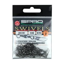 Spro Barrel Swivel + Safety Snap -SHIMA VIS Winkel 4019176Spro Barrel Swivel Safety Snap