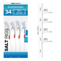 Spro Saltwater Salt Rig #34 Silver Mackrel 5 Spro Saltwater Salt Rig #34 Silver Mackrel -SHIMA VIS Winkel 4211860Spro Salt Rig 34 135cm Silver Mackerel 2 0 1