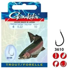 Gamakatsu LS-3610N Forel Onderlijn 150cm