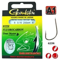 Gamakatsu LS-623 Trout Master Fluorocarbon 100cm
